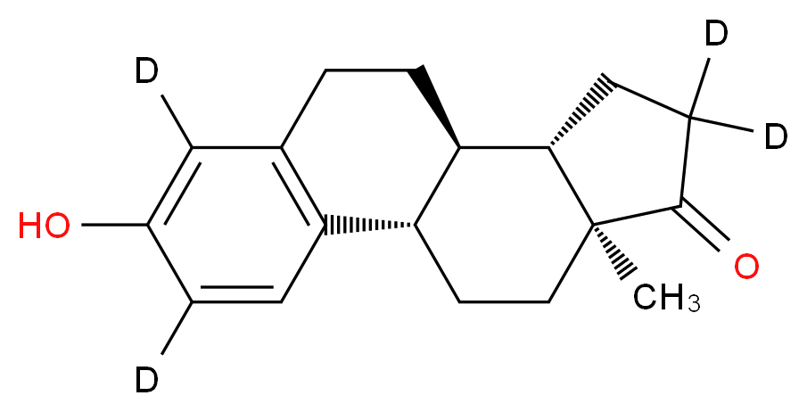 雌酚酮-2,4,16,16-d4_分子结构_CAS_53866-34-5)