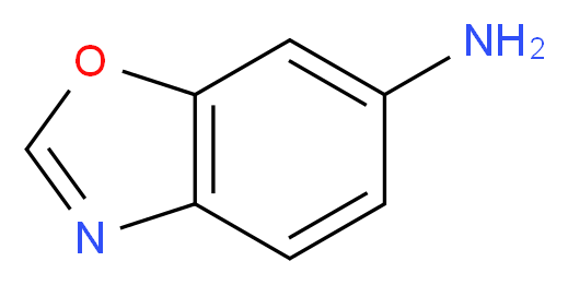 6-Amino-1,3-benzoxazole_分子结构_CAS_177492-52-3)