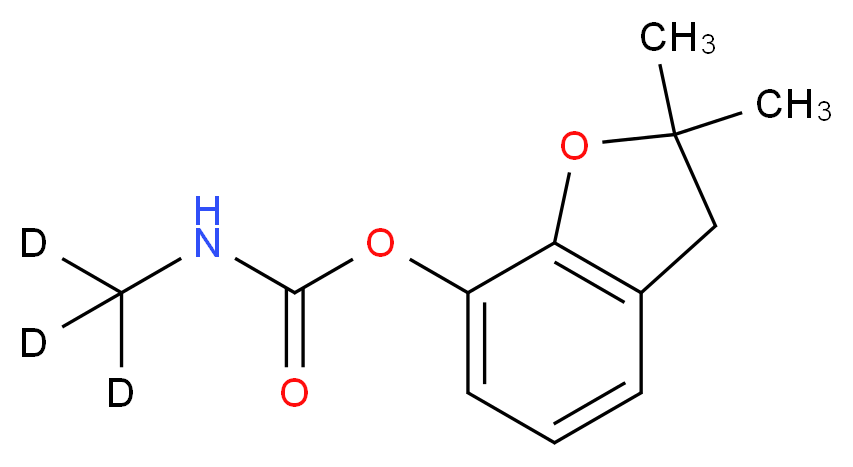 呋喃丹-d3_分子结构_CAS_1007459-98-4)