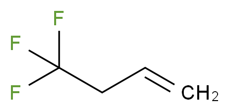 4,4,4-Trifluorobut-1-ene 97%_分子结构_CAS_1524-26-1)