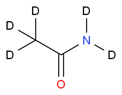 Acetamide-d5_分子结构_CAS_33675-83-1)