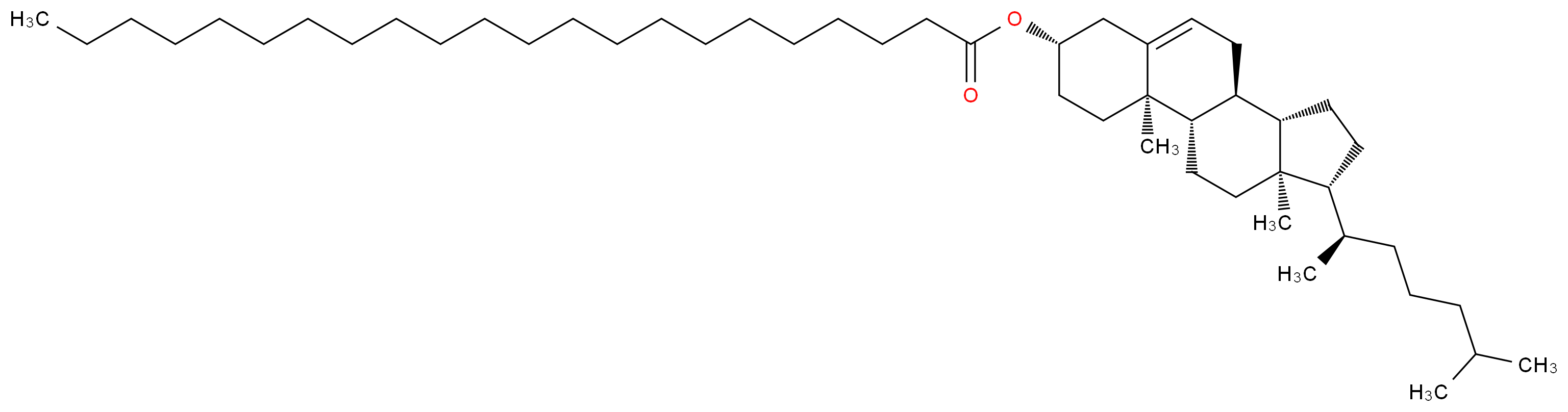 Cholesteryl behenate_分子结构_CAS_61510-09-6)