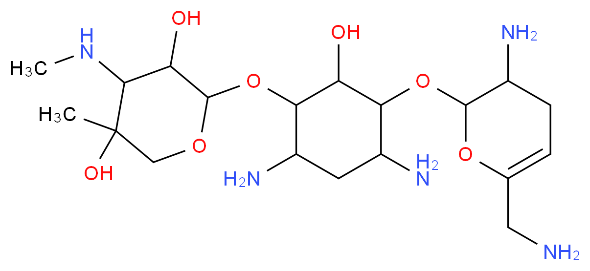 Sisomicin_分子结构_CAS_32385-11-8)