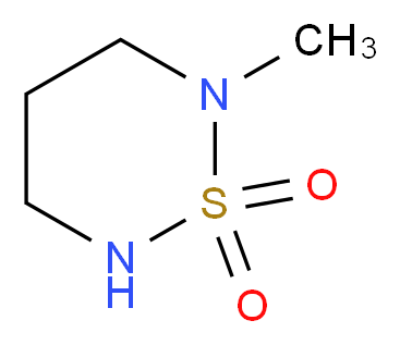 2-Methyl-1,2,6-thiadiazinane 1,1-dioxide_分子结构_CAS_137830-77-4)