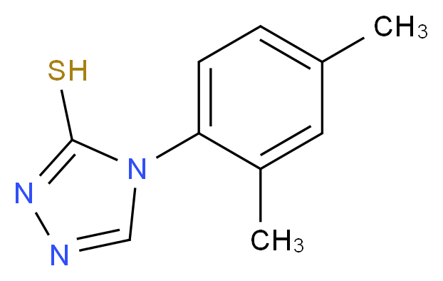 4-(2,4-dimethylphenyl)-4H-1,2,4-triazole-3-thiol_分子结构_CAS_66297-59-4)