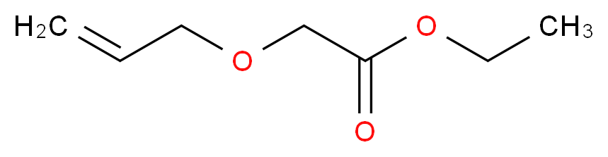 ethyl 2-(prop-2-en-1-yloxy)acetate_分子结构_CAS_)