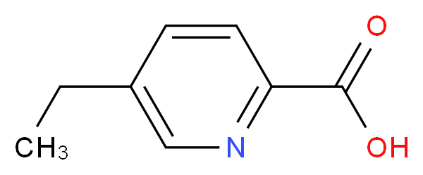 5-Ethylpyridine-2-carboxylic Acid_分子结构_CAS_770-08-1)