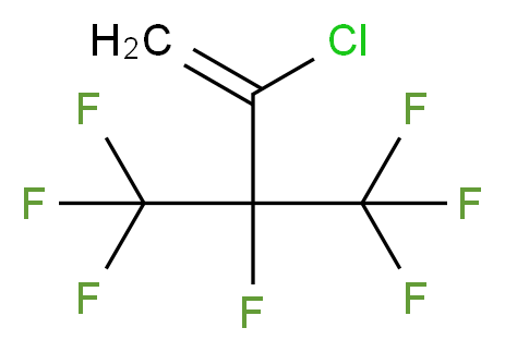 2-Chloro-3,4,4,4-tetrafluoro-3-(trifluoromethyl)-1-butene_分子结构_CAS_235106-10-2)