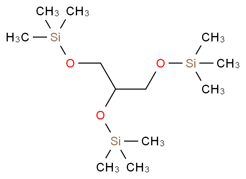 Trimethylsilylglycerol_分子结构_CAS_6787-10-6)