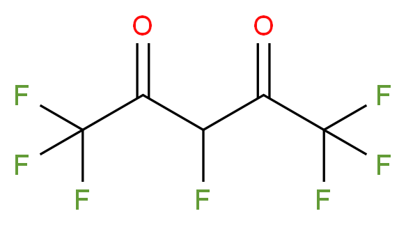 1,1,1,3,5,5,5-heptafluoropentane-2,4-dione_分子结构_CAS_77968-17-3