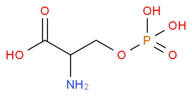 O-Phospho-DL-serine_分子结构_CAS_17885-08-4)