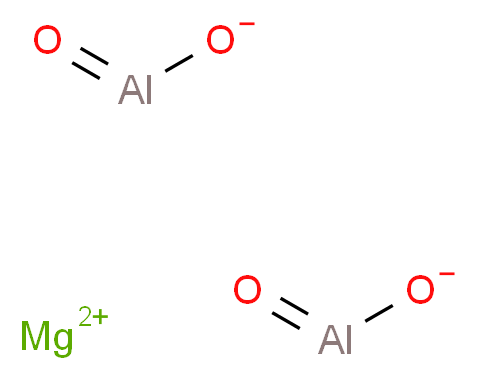 MAGNESIUM ALUMINATE_分子结构_CAS_2068-51-8)