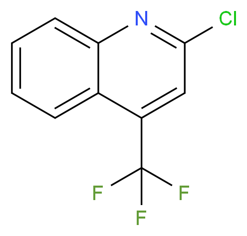 2-Chloro-4-(trifluoromethyl)quinoline_分子结构_CAS_2806-29-3)