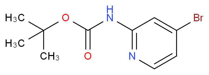 2-(BOC-AMINO)-4-BROMOPYRIDINE_分子结构_CAS_207799-10-8)