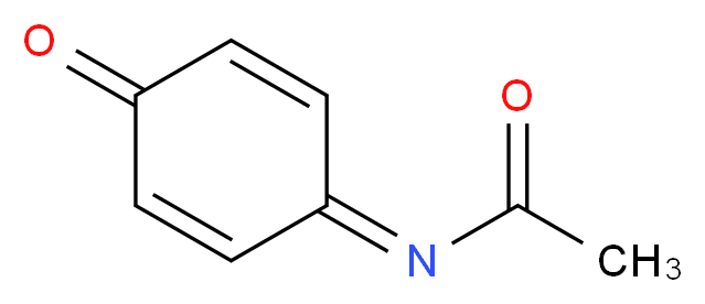 N-Acetyl-4-benzoquinone Imine_分子结构_CAS_50700-49-7)