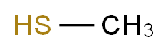 甲硫醇_分子结构_CAS_74-93-1)