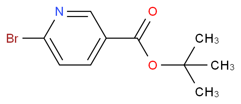 tert-butyl 6-bromopyridine-3-carboxylate_分子结构_CAS_941294-58-2
