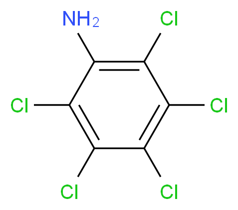 2,3,4,5,6-pentachloroaniline_分子结构_CAS_527-20-8)