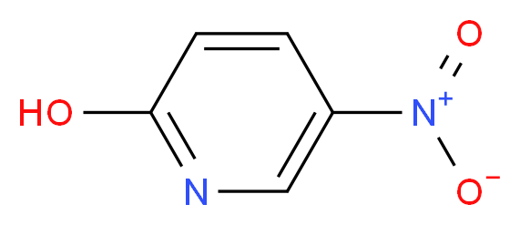 2-羟基-5-硝基吡啶_分子结构_CAS_5418-51-9)
