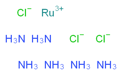 三氯化六铵合钌_分子结构_CAS_14282-91-8)