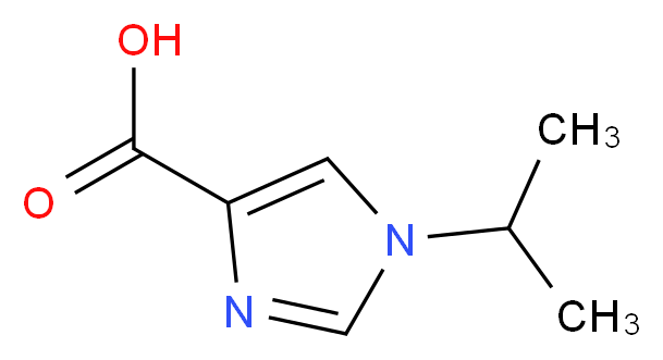 1-(propan-2-yl)-1H-imidazole-4-carboxylic acid_分子结构_CAS_917364-12-6