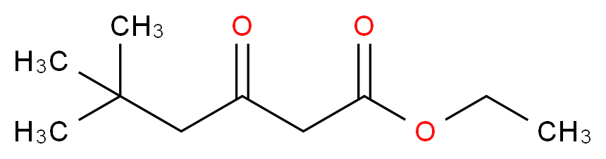 5,5-Dimethyl-3-oxo-hexanoic acid ethyl ester_分子结构_CAS_5435-91-6)