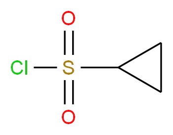 环丙磺酰氯_分子结构_CAS_139631-62-2)