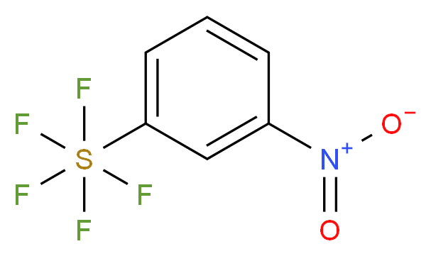 3-硝基苯基五氟化硫_分子结构_CAS_2613-26-5)