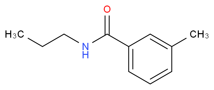 3-methyl-N-propylbenzamide_分子结构_CAS_330466-42-7