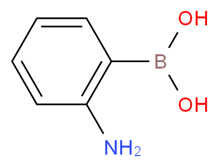 2-氨基苯硼酸_分子结构_CAS_5570-18-3)