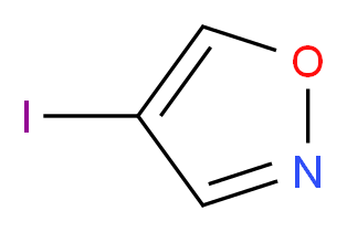 4-iodo-1,2-oxazole_分子结构_CAS_847490-69-1