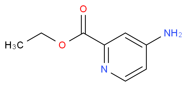 ethyl 4-aminopyridine-2-carboxylate_分子结构_CAS_773140-43-5