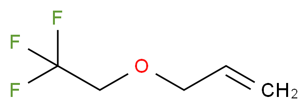 3-(2,2,2-trifluoroethoxy)prop-1-ene_分子结构_CAS_1524-54-5