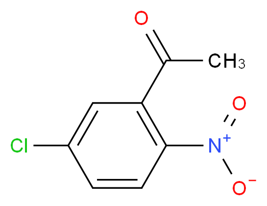 1-(5-Chloro-2-nitrophenyl)ethanone_分子结构_CAS_18640-60-3)