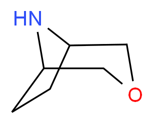 3-oxa-8-azabicyclo[3.2.1]octane_分子结构_CAS_280-07-9)