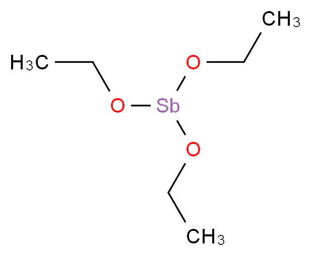 triethyl stiborite_分子结构_CAS_10433-06-4