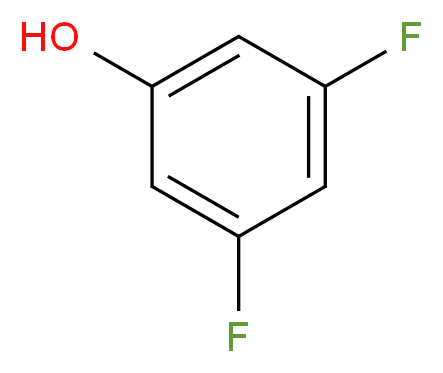 3,5-Difluorophenol_分子结构_CAS_2713-34-0)