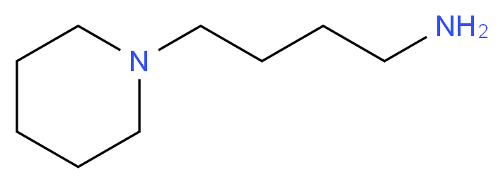 4-Piperidin-1-yl-butylamine_分子结构_CAS_74247-30-6)