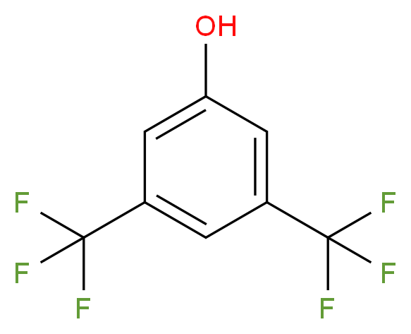 3,5-di(trifluoromethyl)phenol_分子结构_CAS_349-58-6)