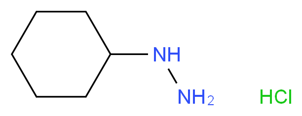 环己基肼 盐酸盐_分子结构_CAS_24214-73-1)