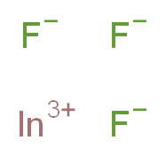 indium(3+) ion trifluoride_分子结构_CAS_14166-78-0