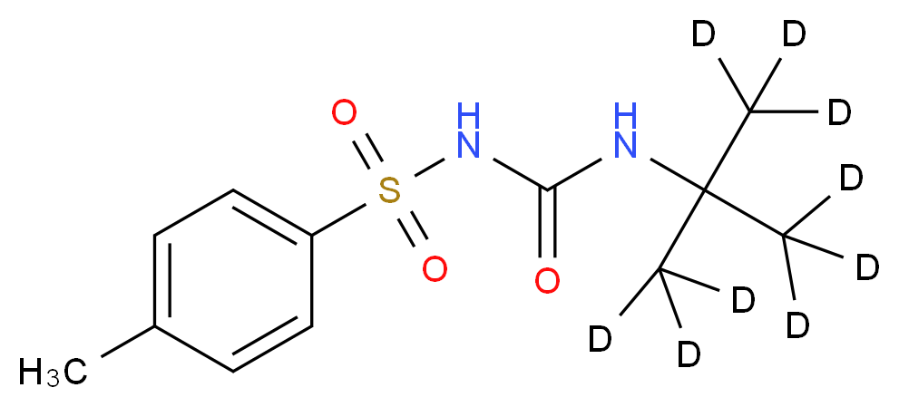 Tolbutamide-d9_分子结构_CAS_1219794-57-6)