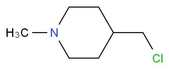 4-(chloromethyl)-1-methylpiperidine_分子结构_CAS_52694-51-6)