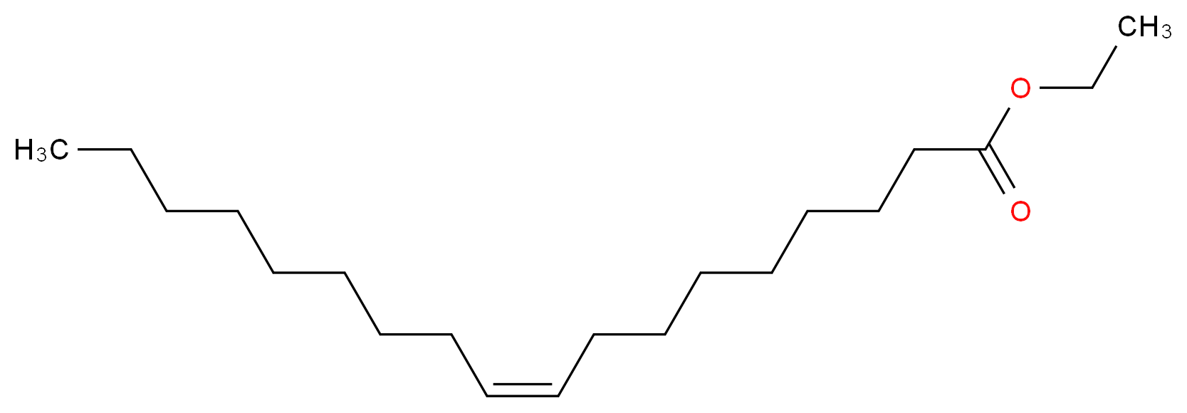 ethyl (9Z)-octadec-9-enoate_分子结构_CAS_111-62-6