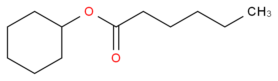 CYCLOHEXYL CAPROATE_分子结构_CAS_6243-10-3)