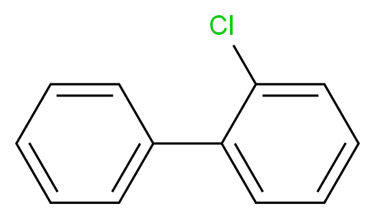 1-chloro-2-phenylbenzene_分子结构_CAS_2051-60-7