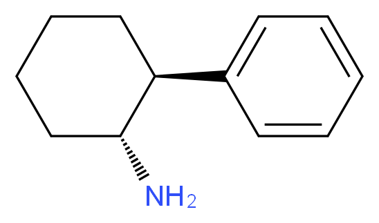 rac-(1R,2S)-2-phenylcyclohexanamine_分子结构_CAS_1011-11-6)