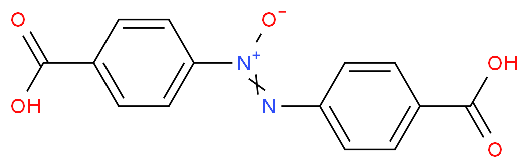 p-AZOXY BENZOIC ACID_分子结构_CAS_582-69-4)