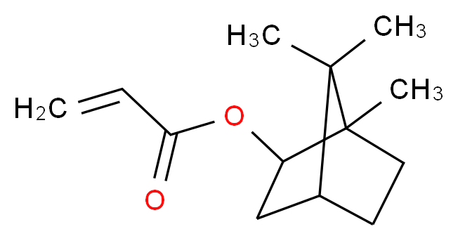 丙烯酸异冰片酯_分子结构_CAS_5888-33-5)