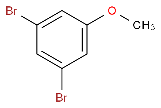 3,5-二溴苯甲醚_分子结构_CAS_74137-36-3)